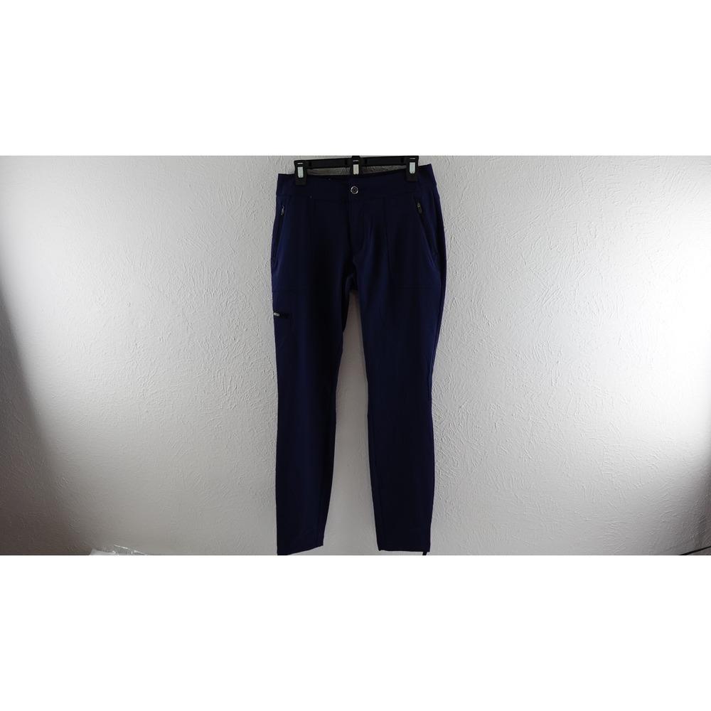 Columbia Anytime Soft Shell Pull On Pants Women's 6-38 Blue Stretch Nylon Hiking